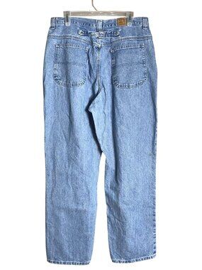 Vtg Riders Jeans 80s Relaxed Fit Mom High Waist Cinch Boyfriend Med Wash Wom 16